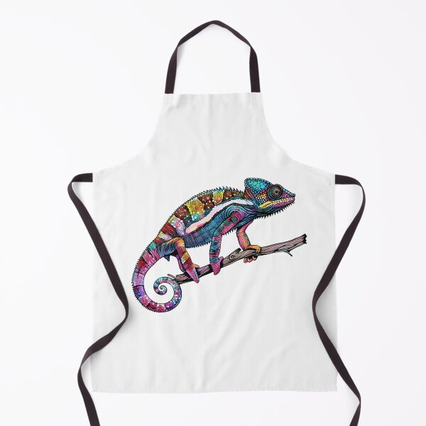 Item preview, Panther chameleon clings to a branch, bright and beautiful colors. #7 designed and sold by kizenya.