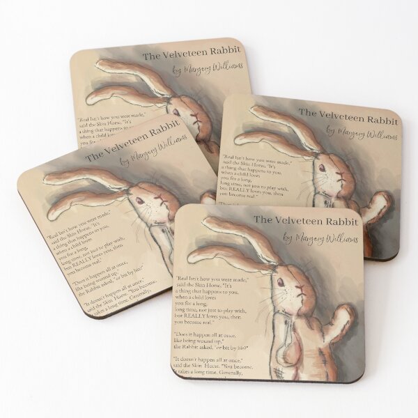 Item preview, The Velveteen Rabbit by Margery Williams designed and sold by booksnbobs.