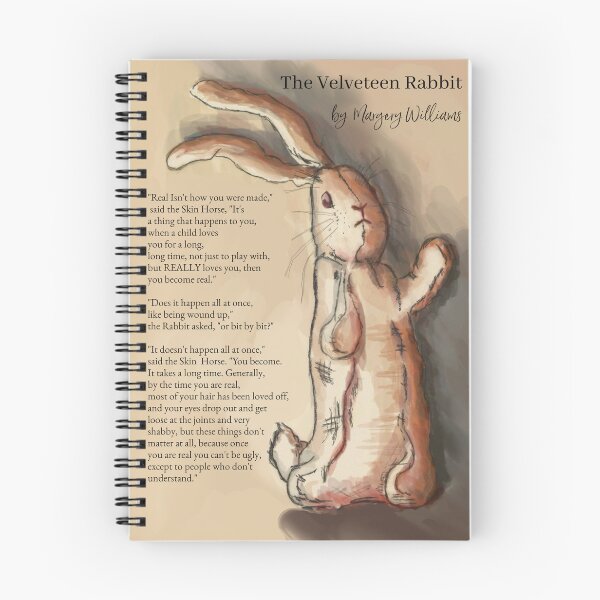 Item preview, The Velveteen Rabbit by Margery Williams designed and sold by booksnbobs.