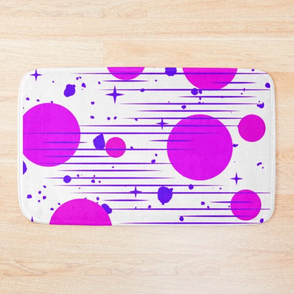 Item preview, Plain White with Purple Blend Colours Stripes and Polkadot  designed and sold by Pattern Hub.