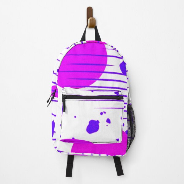 Item preview, Plain White with Purple Blend Colours Stripes and Polkadot  designed and sold by Pattern Hub.