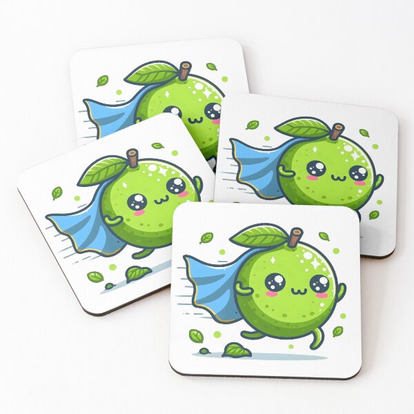Item preview, Kawaii Lime With Cape designed and sold by CanvasCutie.