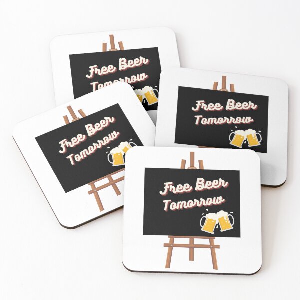 Item preview, Free Beer Tomorrow designed and sold by x-topia.