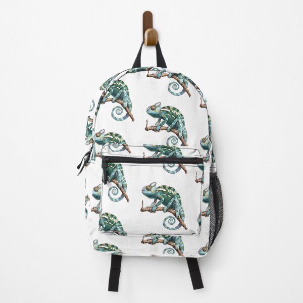 Item preview, Panther chameleon clings to a branch, bright and beautiful colors. #8 designed and sold by kizenya.