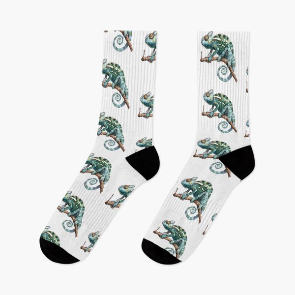 Item preview, Panther chameleon clings to a branch, bright and beautiful colors. #8 designed and sold by kizenya.