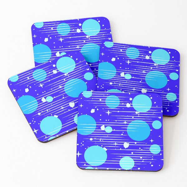 Item preview, Well Blended Blue Colours Stripes and Polkadot  designed and sold by Pattern Hub.
