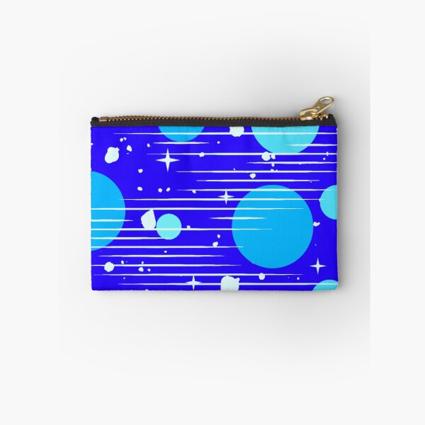 Item preview, Well Blended Blue Colours Stripes and Polkadot  designed and sold by Pattern Hub.