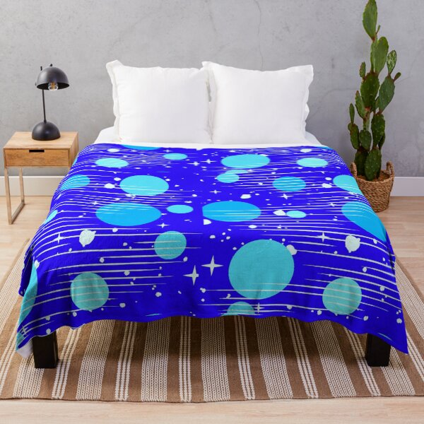 Item preview, Well Blended Blue Colours Stripes and Polkadot  designed and sold by Pattern Hub.