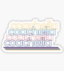 Coachella Coachella Coachella Coachella Sticker