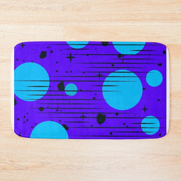 Item preview, Blue & Purple Blended Stripes and Polkadot designed and sold by Pattern Hub.