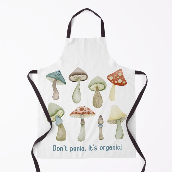 Item preview, Don't panic. It's organic! Mushroom gifts. designed and sold by Mia-Kara.