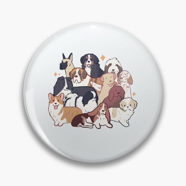 Item preview, good dogs illustration  designed and sold by Mayarart.