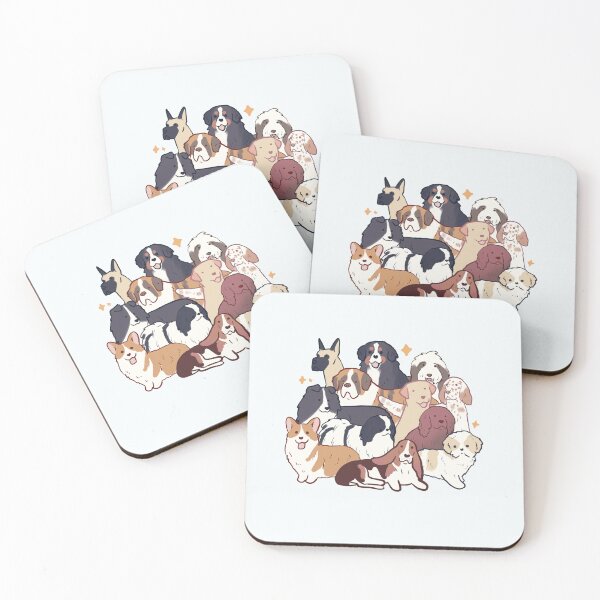 Item preview, good dogs illustration  designed and sold by Mayarart.