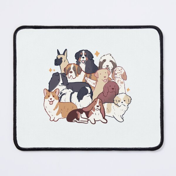 Item preview, good dogs illustration designed and sold by Mayarart.