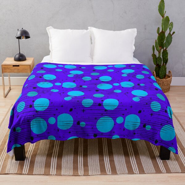 Item preview, Blue & Purple Blended Stripes and Polkadot designed and sold by Pattern Hub.