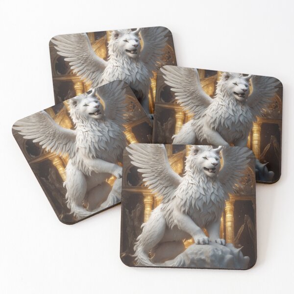 Item preview, Lion-Faced Dragon Spirit in 3D Design designed and sold by LaLi-Designs.