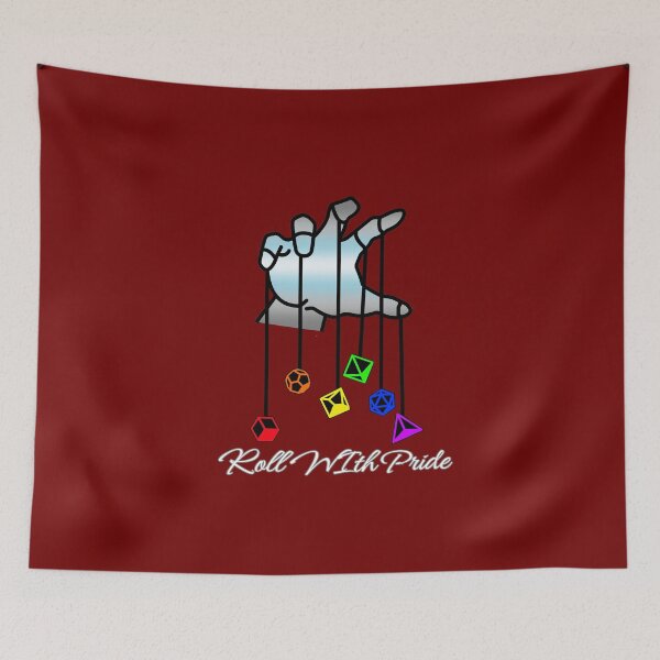 Item preview, Demiboy DND Pride Flag, Demiboy "Roll With Pride" Design, Dungeon Master designed and sold by Travelslightly.