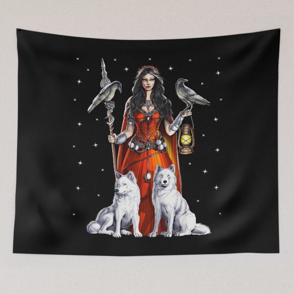 Item preview, Morrigan Celtic Goddess  designed and sold by underheaven.