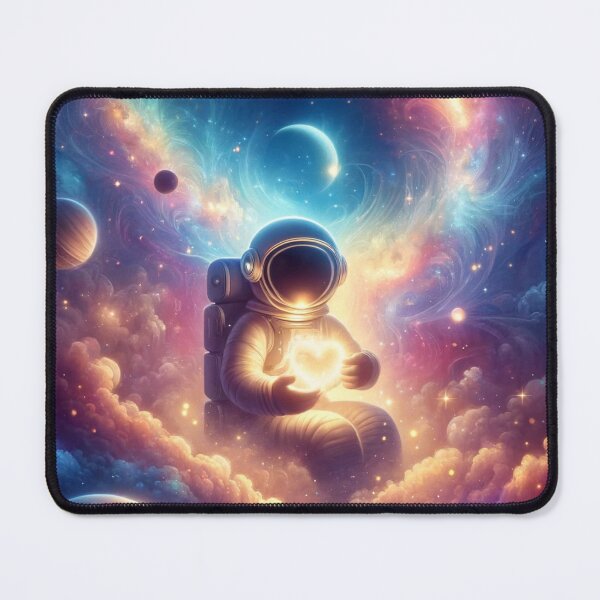 Item preview, Cosmic Dreams: Embrace of the Heart-Shaped Universe designed and sold by FrumTheMindOf.