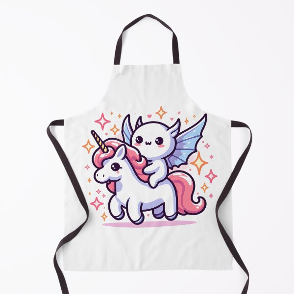 Item preview, Kawaii Sparkling Banshee Riding On Sparkling Unicorn designed and sold by CanvasCutie.