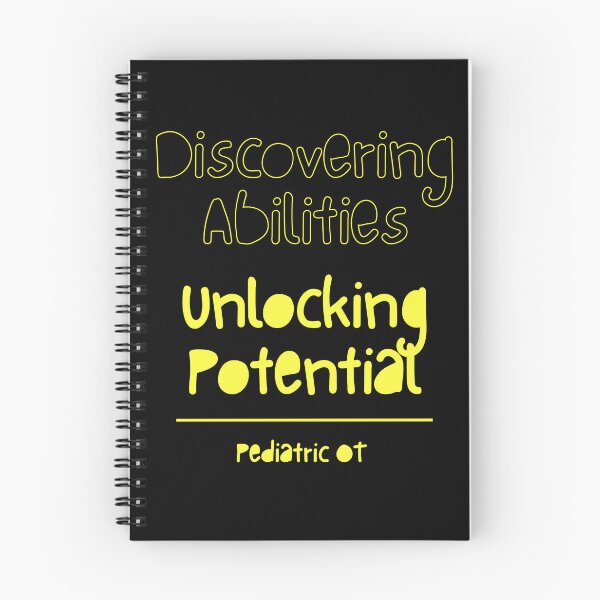 Item preview, Discovering abilities, unlocking potential- pediatric occupational therapy designed and sold by FluxAuraTees.