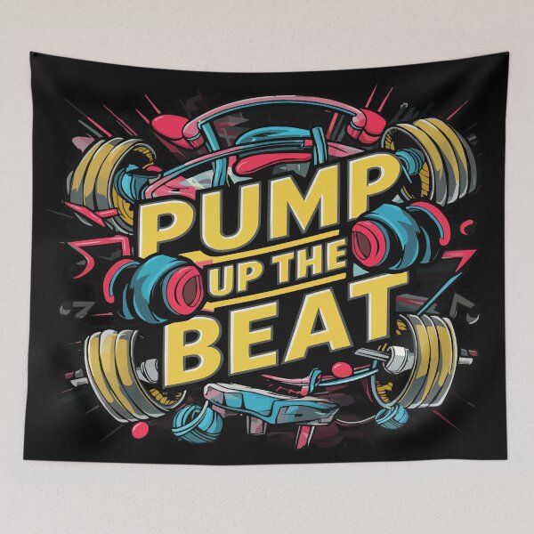 Item preview, Pump up the beat designed and sold by MyCreatures.