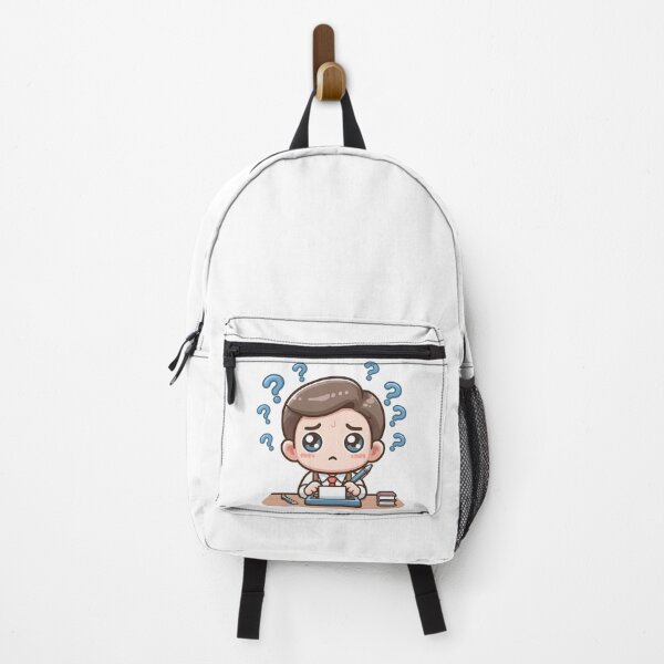 Item preview, Kawaii Writer With Question Mark designed and sold by CanvasCutie.