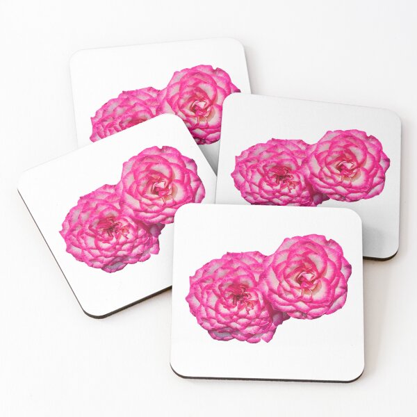 Item preview, Pink white roses sticker designed and sold by Lemon-Monday.