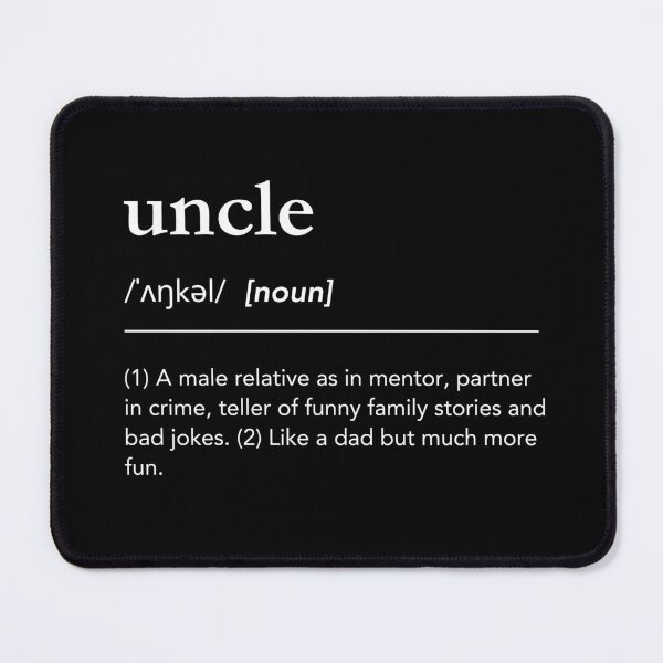 Item preview, Uncle definition, best uncle ever, gift for uncle, uncle quote designed and sold by lagunaklein.