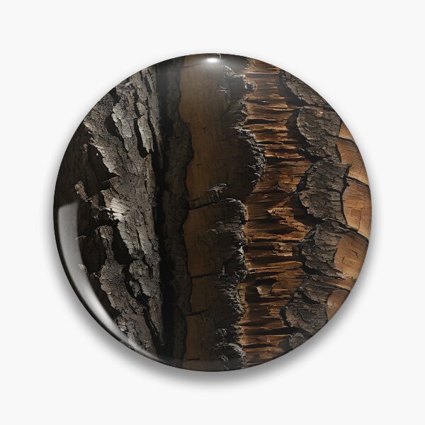 Item preview, Rugged Elegance: Close-Up of Textured Tree Bark designed and sold by Best-Art-32.