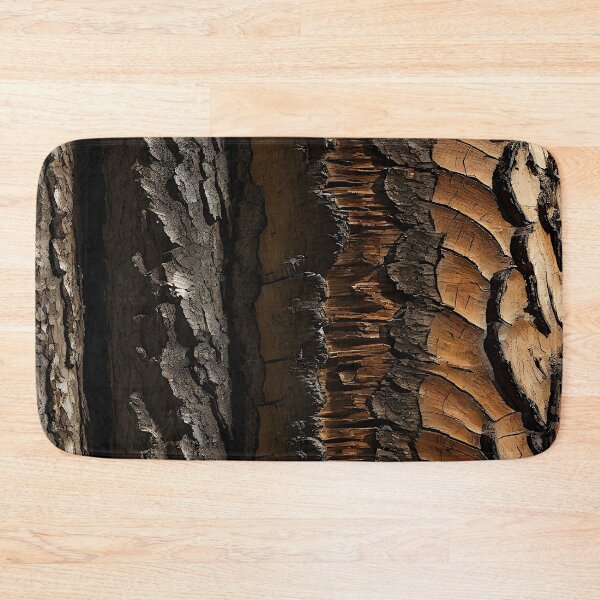 Item preview, Rugged Elegance: Close-Up of Textured Tree Bark designed and sold by Best-Art-32.