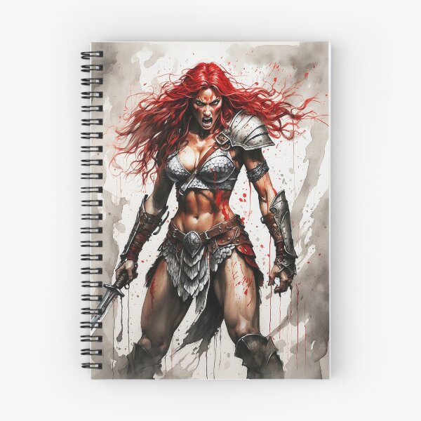 Item preview, Red Sonja's Battle Cry designed and sold by Samantha AI Artist.
