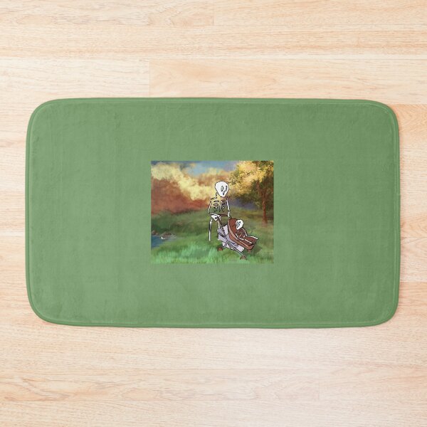 Item preview, #004 Skeleton walking in the Park designed and sold by Jasmine Froley.