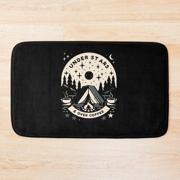 Item preview, Coffee and Camping Gift | Under Stars & Over Coffee designed and sold by runeroge13.