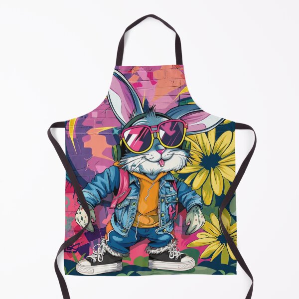 Item preview, Rebel Bunny | Punk Vibes and Graffiti designed and sold by FairX.