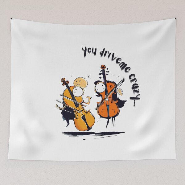 Item preview, funny violin designed and sold by leenasobky14.