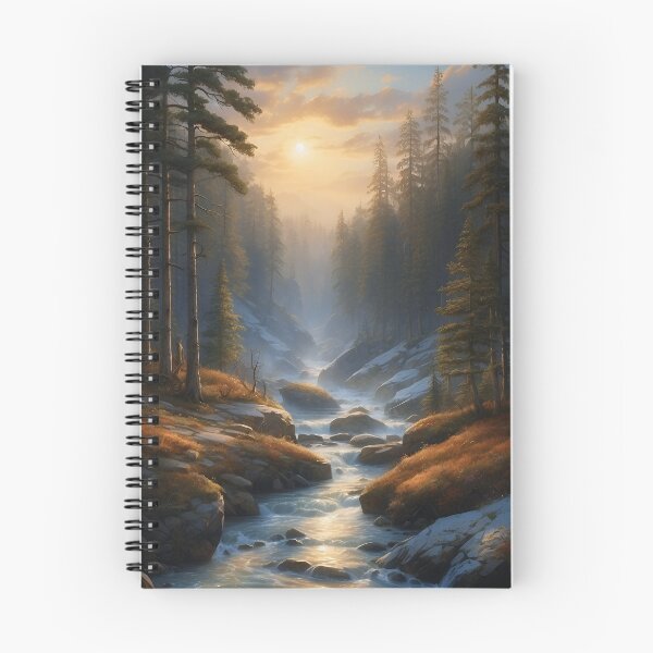 Item preview, Sunlit Cascade Through Forested Cliffs designed and sold by dagoh.
