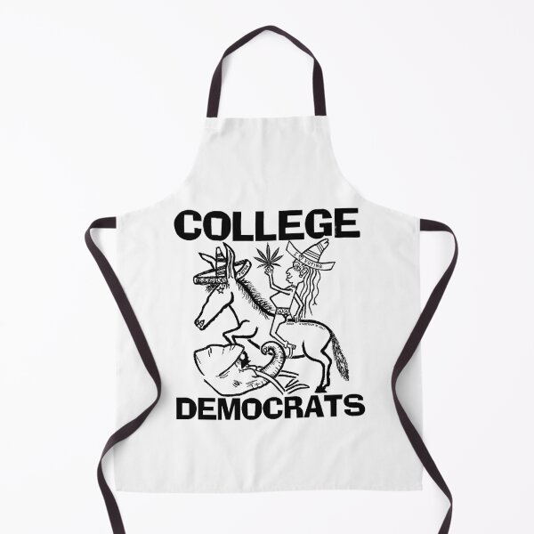 Item preview, COLLEGE ~ DEMOCRATS ~ DONKEY TRAMPLING ELEPHANT ~ (V-6-111) designed and sold by RodeoMalibu.