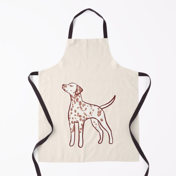 Item preview, Brown dalmatian dog art designed and sold by Mayarart.