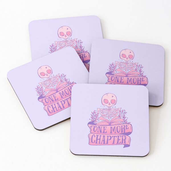Item preview, Skeleton Reading a Book - One More Chapter Gothic Art designed and sold by Jess.a.creates.