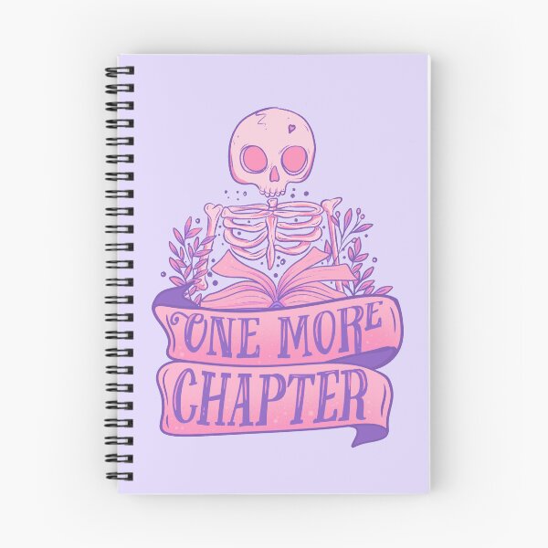 Item preview, Skeleton Reading a Book - One More Chapter Gothic Art designed and sold by Jess.a.creates.