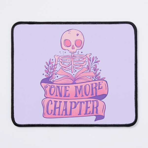 Item preview, Skeleton Reading a Book - One More Chapter Gothic Art designed and sold by Jess.a.creates.