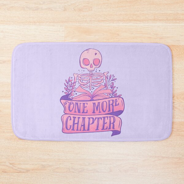 Item preview, Skeleton Reading a Book - One More Chapter Gothic Art designed and sold by Jess.a.creates.