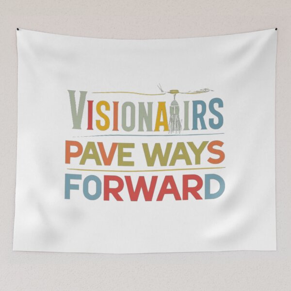 Item preview, Visionaries Pave Ways Forward | Inspirational T-shirt Design designed and sold by SSulatul101.