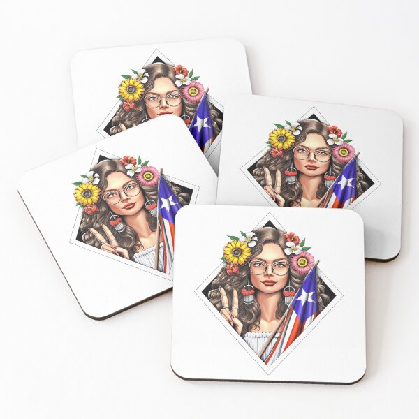 Item preview, Boricua Puerto Rico Girl  designed and sold by underheaven.