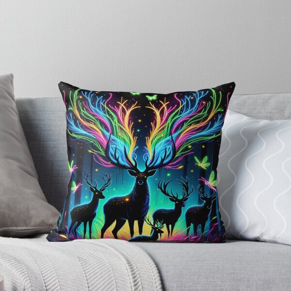 Item preview, Mystical Wilderness: Neon Nightscape designed and sold by FrumTheMindOf.