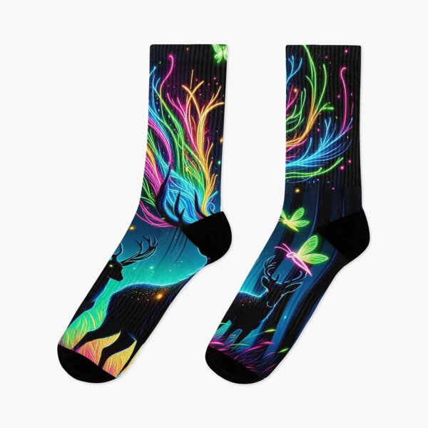 Item preview, Mystical Wilderness: Neon Nightscape designed and sold by FrumTheMindOf.