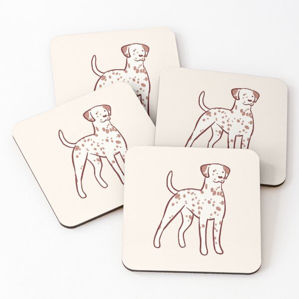 Item preview, Brown dalmatian dog drawing  designed and sold by Mayarart.
