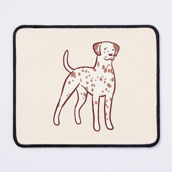 Item preview, Brown dalmatian dog drawing designed and sold by Mayarart.