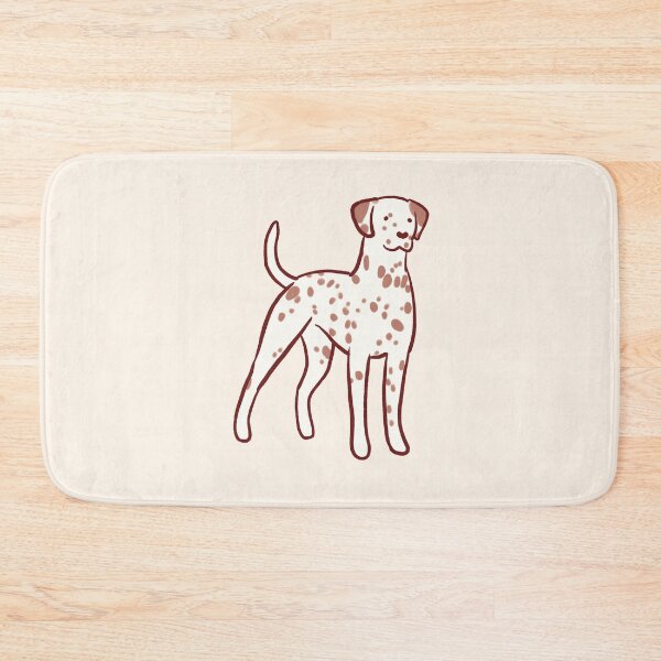 Item preview, Brown dalmatian dog drawing  designed and sold by Mayarart.